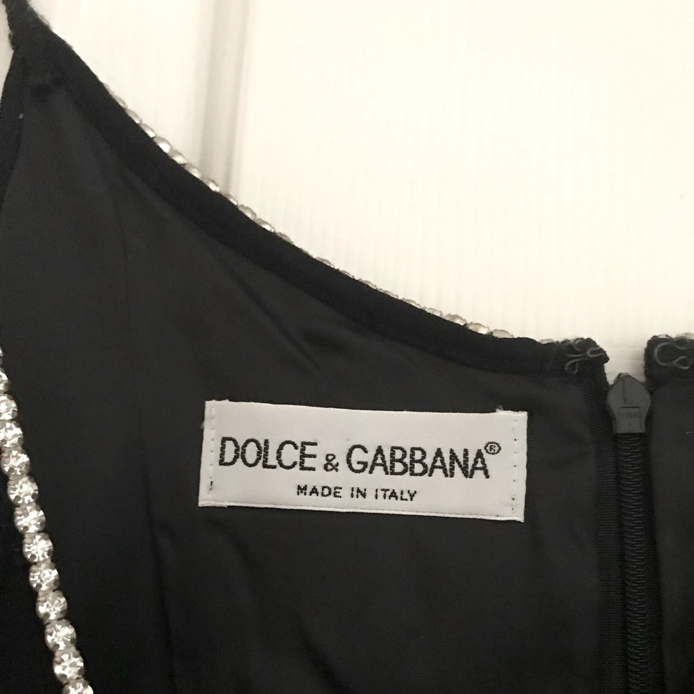 Authentic Dolce and Gabbana black dress. Size 42 or M